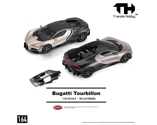 1/64 Trends Hobby Bugatti Tourbillon (Dove Bronze) Diecast Car Model