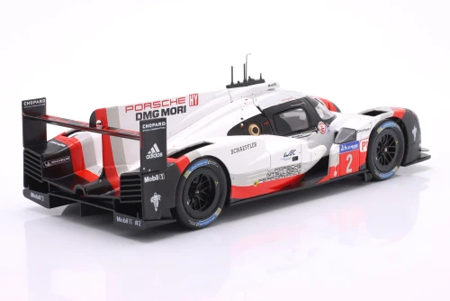 1/18 IXO Porsche 919 Hybrid #2 winner 24h LeMans 2017 Bernhard, Hartley, Bamber Car Model with Collector Box