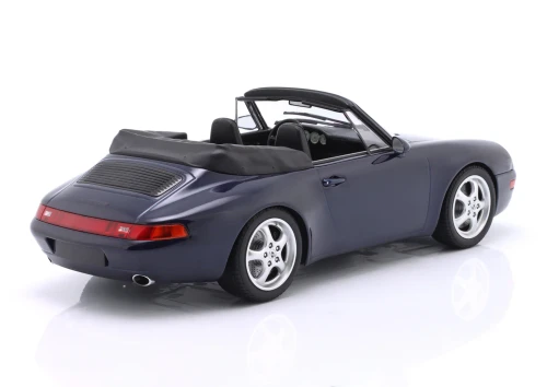1/18 Minichamps 1994 Porsche 911 (993) Convertible (Iris Blue Metallic) Diecast Car Model