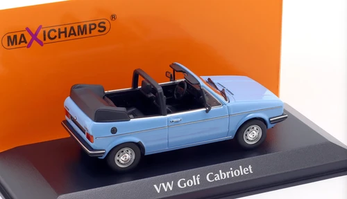 1/43 Minichamps 1979 Volkswagen VW Golf I Convertible (Light Blue) Diecast Car Model