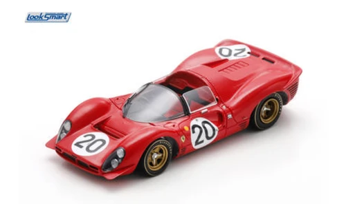 1/43 Looksmart Ferrari 330 P3/4 No.20 Le Mans 24H 1967 Chris Amon - Nino Vaccarella Car Model