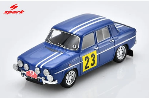 1/43 Spark Renault 8 Gordini 1300 No.23 7th Monte Carlo Rally 1967  J-F. Piot - M. Karaly Car Model