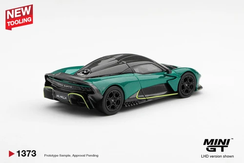 1/64 Mini GT Aston Martin Valhalla (Podium Green) Diecast Car Model