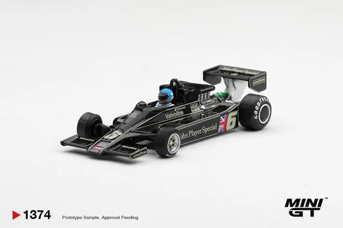 1/64 Mini GT 1978 F1 Lotus 78 #6 Ronnie Peterson 1978 S. African GP Winner Diecast Car Model