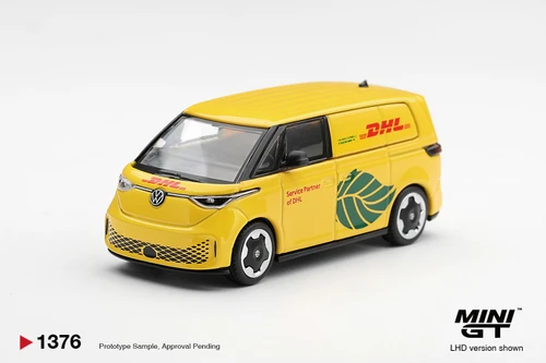1/64 Mini GT Volkswagen ID.Buzz DHL Electric Diecast Car Model