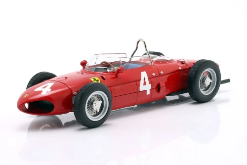 1/18 Werk83 1961 F1 Graf Berghe v. Trips Ferrari 156 Sharknose #4 Winner British GP Diecast Car Model