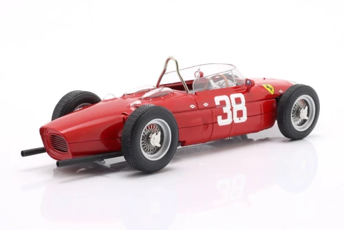 1/18 Werk83 1961 F1 Phil Hill Ferrari 156 Sharknose #38 3rd Monaco GP Formula 1 World Champion Diecast Car Model