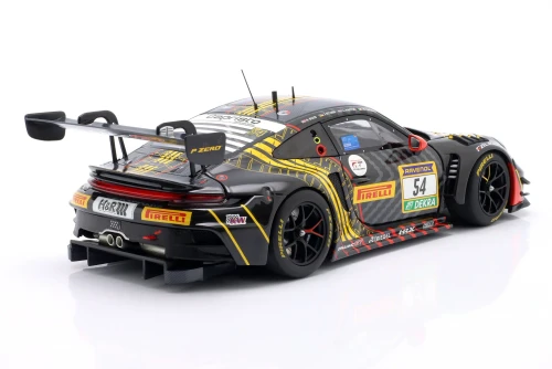 1/18 Minichamps 2025 Porsche 911 GT3R 24H Nurburgring 3rd Place Dinamic GT-Team Buus, Hartog, Sturm, Cairoli Diecast Car Model