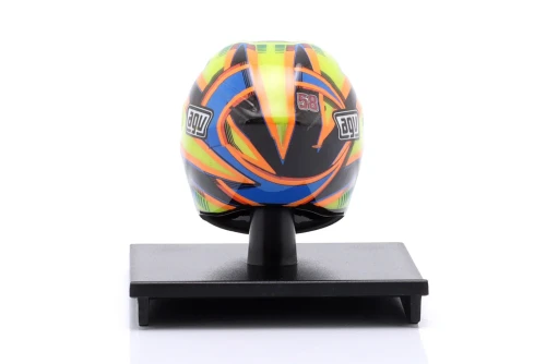 1/10 Minichamps 2014 Valentino Rossi Movistar Yamaha MotoGP #46 2nd MotoGP Qatar Helmet Model