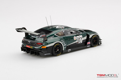 1/43 TSM Bentley Continental GT3 #107 2019 Resin Car Model