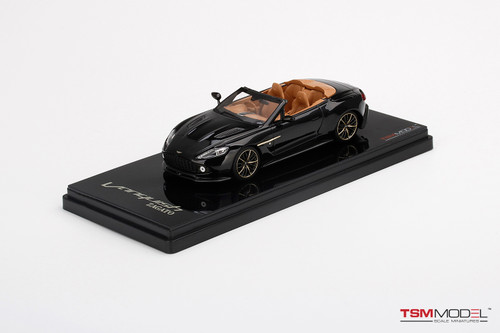 1/43 TSM Aston Martin Vanquish Zagato Volante Scorching Black Resin Car Model