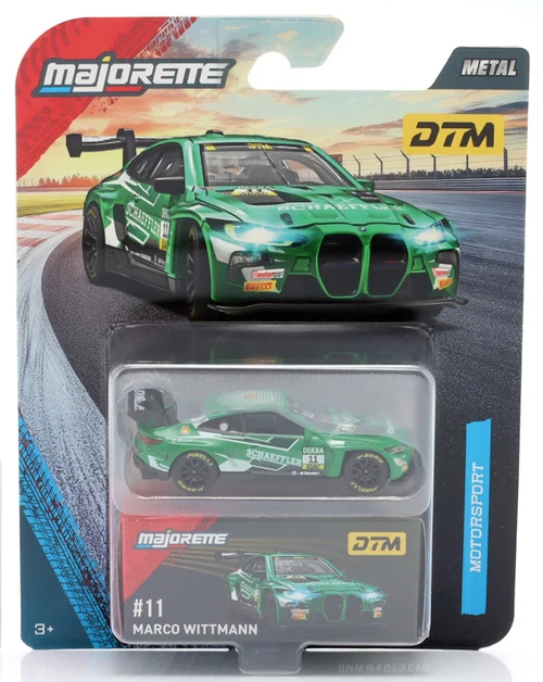 1/64 Majorette 2025 BMW M4 GT3 #11 DTM Schubert Motorsport Marco Wittmann Diecast Car Model