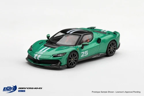 1/64 BBR Ferrari 296 Speciale (Verde Nürburgring Green) Diecast Car Model