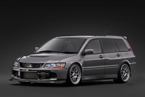 1/18 IG Ignition Model Mitsubishi Lancer Evolution Wagon MR (CT9W) (Gun Metallic Grey) Car Model