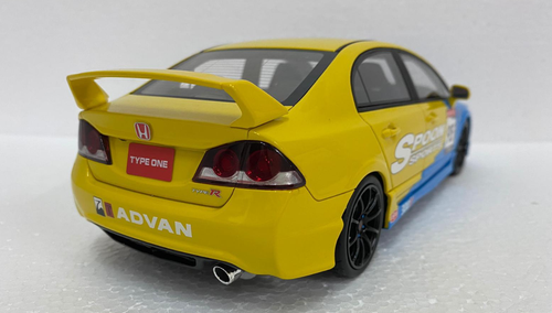1/18 Kyosho Honda Civic Mugen RR (Red) Resin Car Model 