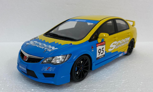 【限定版】otto mobile ホンダ シビック (FD2) スプーン SP 1/18 ミニカー タイプＲ SPOON 乗用車