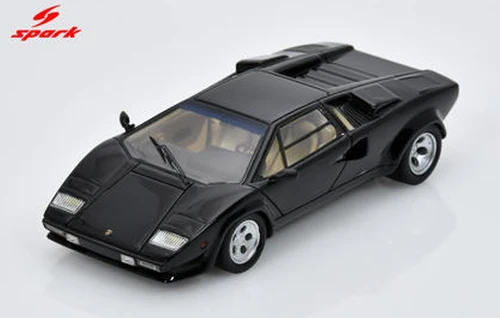 1/43 Spark 1982 Lamborghini Countach 5000S (Black) Car Model