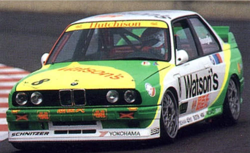 1/43 Spark BMW E30 M3 No.8 Macau Guia Race 1991 Roberto Ravaglia Car Model
