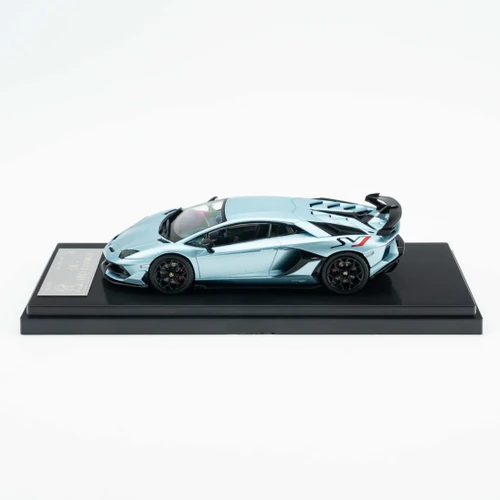 1/43 HH Collectibles Lamborghini Aventador SVJ (Ice Blue) Diecast Car Model