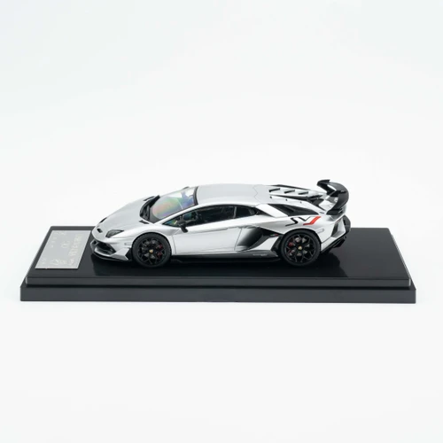 1/43 HH Collectibles Lamborghini Aventador SVJ (Silver) Diecast Car Model