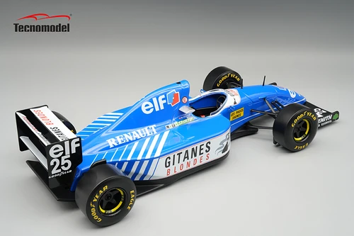 1/18 Tecnomodel Ligier JS39 1993 South Africa GP Driver: M. Brundle Car #25 Limited Edition Car Model