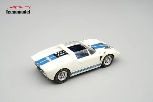 1/43 Tecnomodel Ford GT 40 Roadster X 1 1965 Press Car Limited Edition Car Model