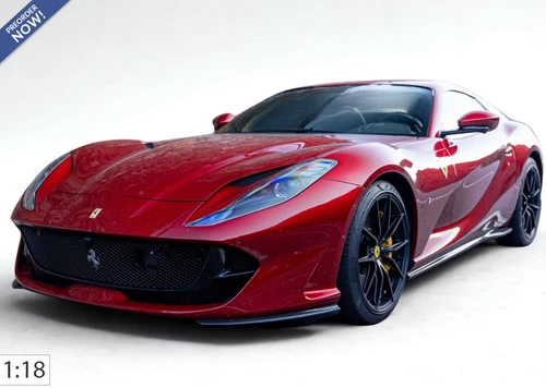 1/18 BBR Ferrari 812 GTS (Fire Red) Car Model Limited 32 Pieces