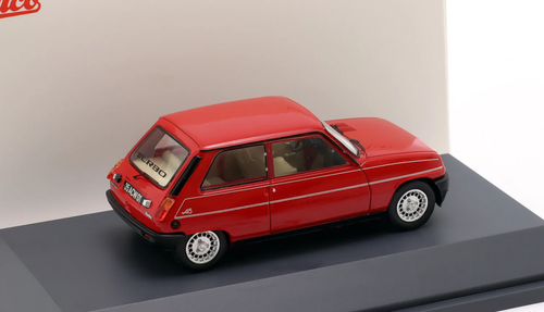 1/43 Schuco 1982 Renault 5 Alpine Turbo 1 (Red) Car Model
