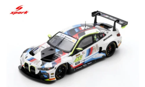 1/64 Spark BMW M4 GT3 No.46 Team WRT 2nd Bathurst 12H 2025 V. Rossi - C. Weerts - R. Marciello Car Model