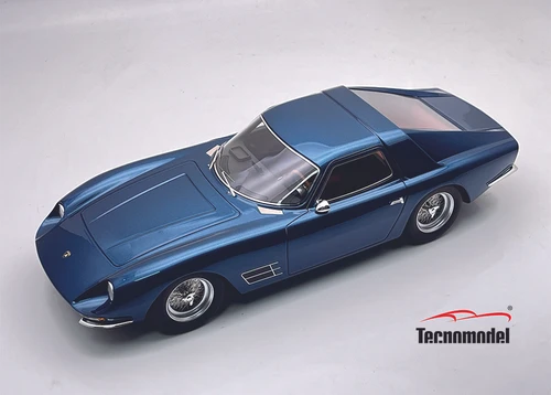 1/18 Tecnomodel Lamborghini 400 GT Monza Blue Abu Dabi Limited Edition Car Model