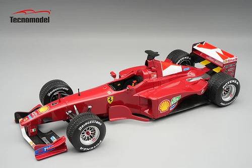 1/18 Tecnomodel Ferrari F399 1999 French GP Driver: Eddie Irvine Raining Race Limited Edition Car Model