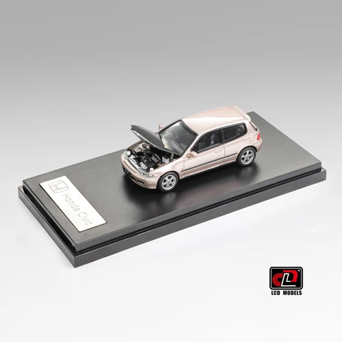 1/64 LCD Honda CIVIC SiR II (EG6) (Gold with Carbon Hood) Diecast Car Model