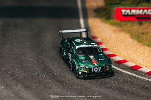 1/64 Tarmac Works 2019 Bentley Continental GT3 24 Hours of Spa 2019 Jules Gounon, Steven Kane, Jordan Pepper Diecast Car Model