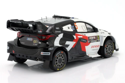 1/18 Ixo 2025 Toyota GR Yaris #5 Rallye Kenia Toyota Gazoo Racing WRT2 Sami Pajari ,Marko Salminen Diecast Car Model