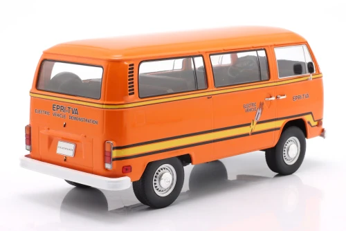 1/18 Ixo 2078 Volkswagen VW T2 Elektrotran (Type 2) Bus (Orange) Diecast Car Model