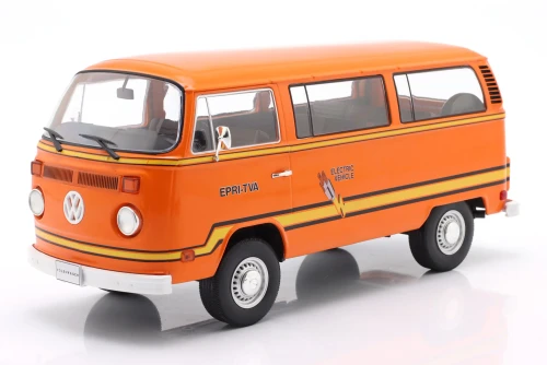 1/18 Ixo 2078 Volkswagen VW T2 Elektrotran (Type 2) Bus (Orange) Diecast Car Model