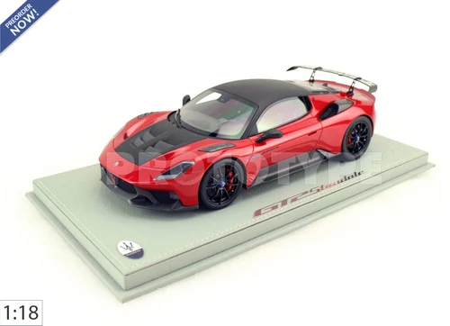 1/18 BBR Maserati GT2 Stradale (Powerful Red) Car Model Limited 20 Pieces