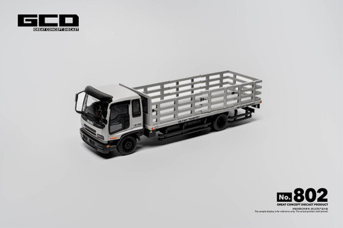1/64 GCD Isuzu Truck (Matte Green) Diecast Car Model