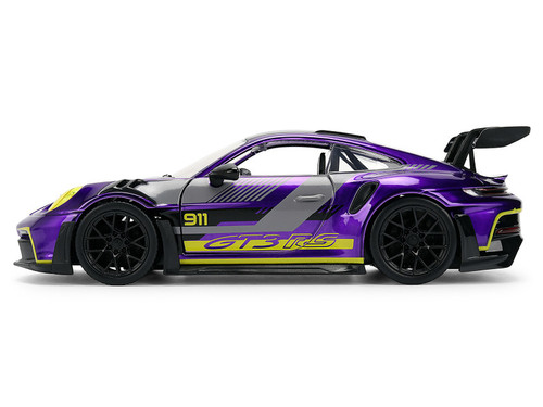 1/24 Jada Porsche 911 GT3 RS (Candy Purple) Diecast Car Model