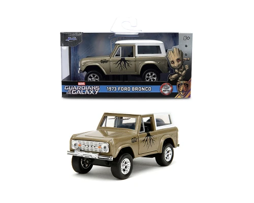 1/32 Jada 1973 Ford Bronco Marvel Guardians of the Galaxy Theme Diecast Car Model