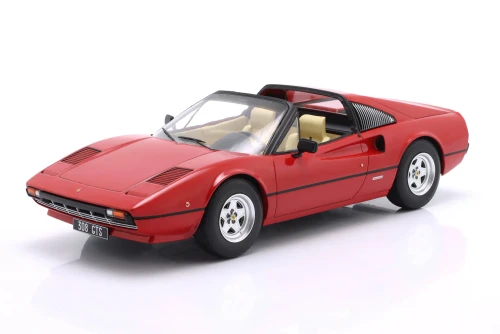 1/18 ModelCarGroup 1977 Ferrari 308 GTS (Red) Diecast Car Model