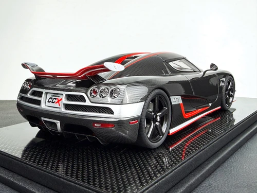 1/18 Frontiart Koenigsegg CCX (Purple Carbon) Car Model Limited 100 Pieces