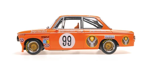 1/18 Minichamps 1974 BMW 2002 #99 Schluter Motorsport Helmut Kelleners, Flugplatz, Rennen Mainz-Finthen DRM 3rd Place Dvision 2 Diecast Car Model