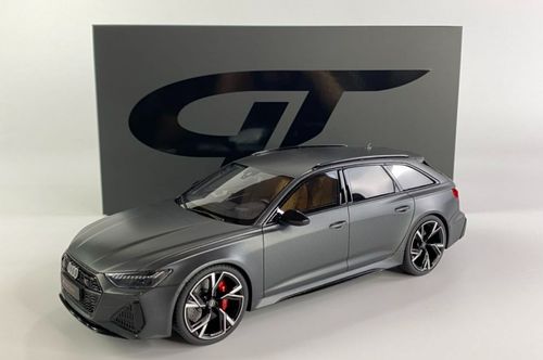 1/18 GT Spirit GTSpirit 2020 Audi RS6 Avant (Matte Grey) Resin Car Model