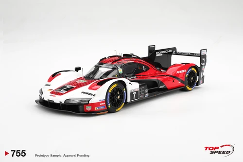 1/18 Top Speed Porsche 963 #7 Porsche Penske Motorsport 2026 IMSA Daytona 24 Hrs Winner Car Model