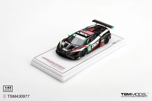1/43 TSM Lamborghini Huracan GT3 EVO2 #45 DEX Wayne Taylor Racing 2026 IMSA Laguna Seca Class Winner Car Model