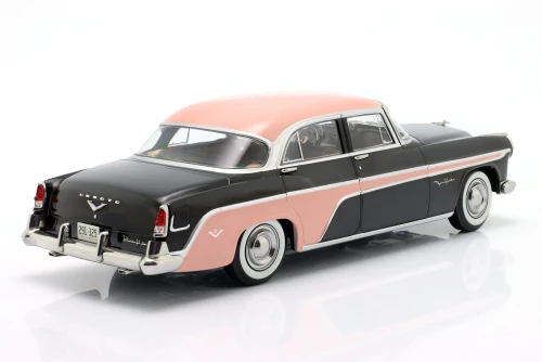 1/18 KK-Scale 1955 DeSoto Fireflite Sedan (Black & Pink) Diecast Car Model