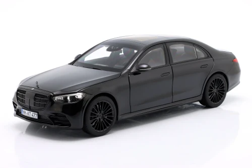 1/18 Norev 2026 Mercedes-Benz S-Class W223 AMG Line (Black) Diecast Car Model