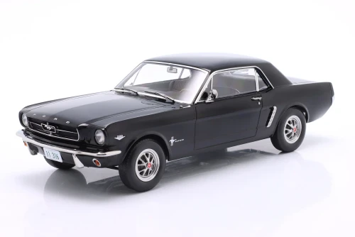 1/18 Norev 1964 Ford Mustang 1st Generation (Black) Diecast Car Model