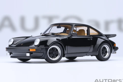 1/18 AUTOart Porsche 911 (930) Turbo 3.0 (Black) Car Model